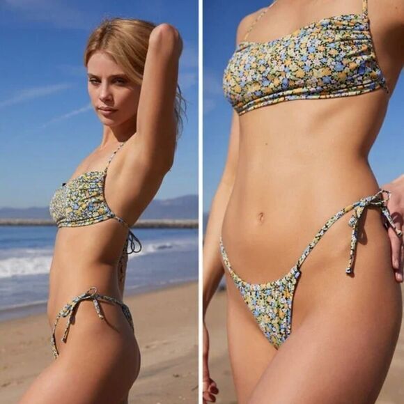 NEW Rhythm Free People Carrie Itsy Bikini Bottom, size XL - Picture 4 of 11